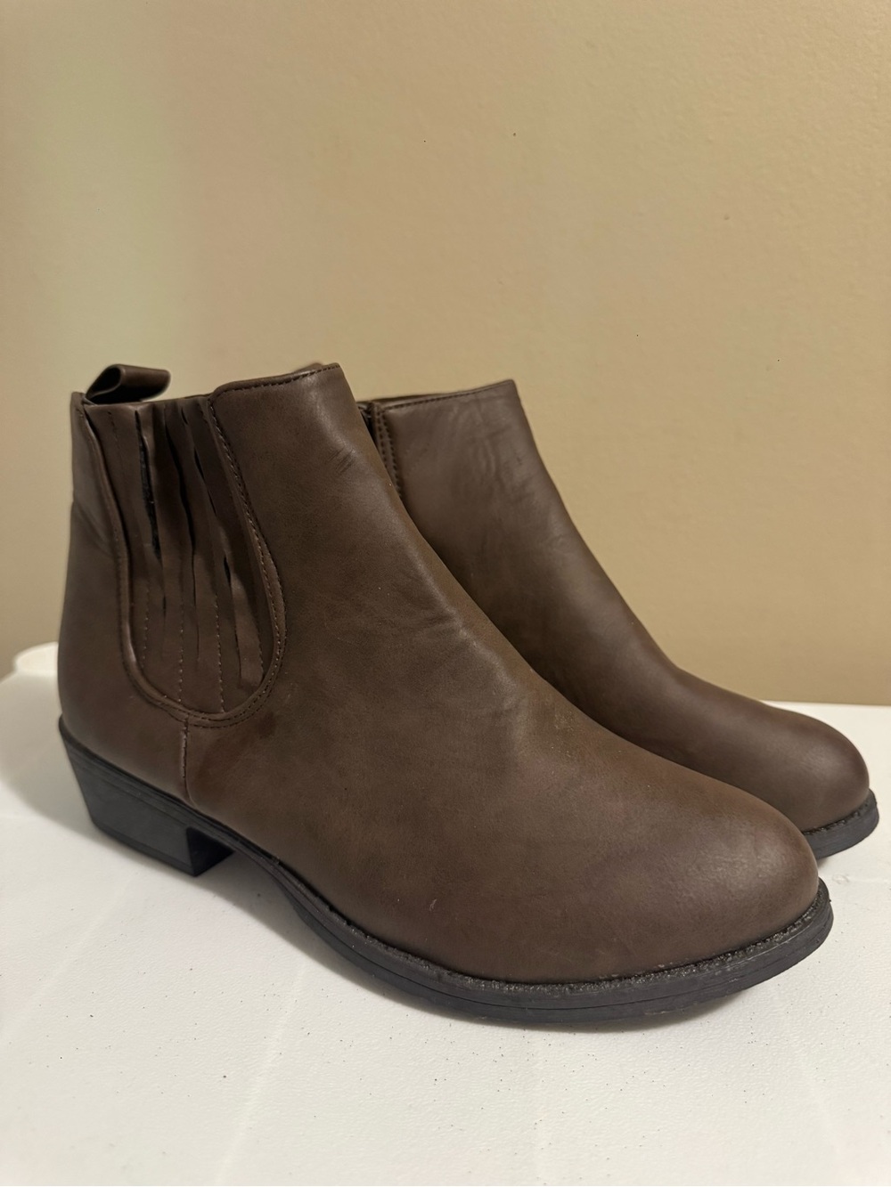 Streetwear Society Brown Ankle Boots